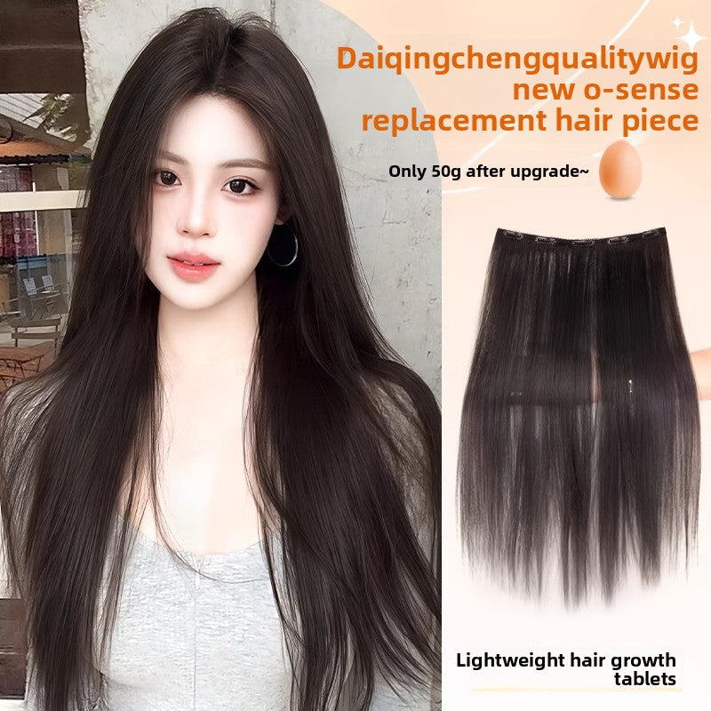 Invisible Synthetic Hair Extension Piece