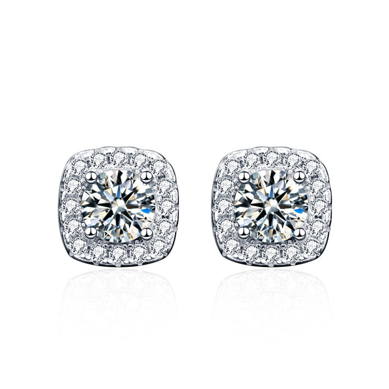 moissanite earrings