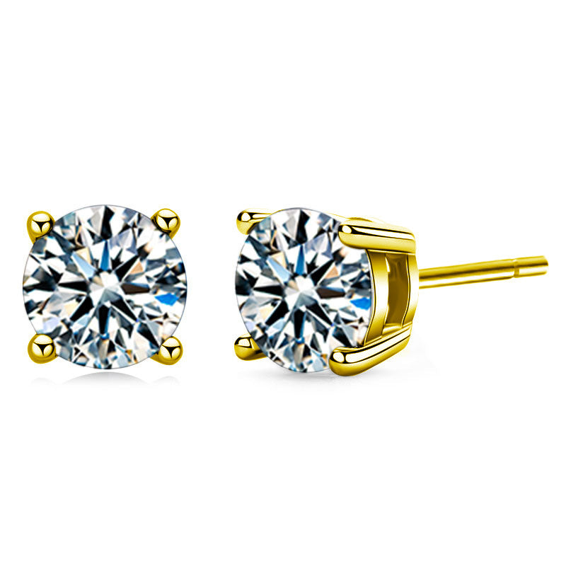 moissanite earrings