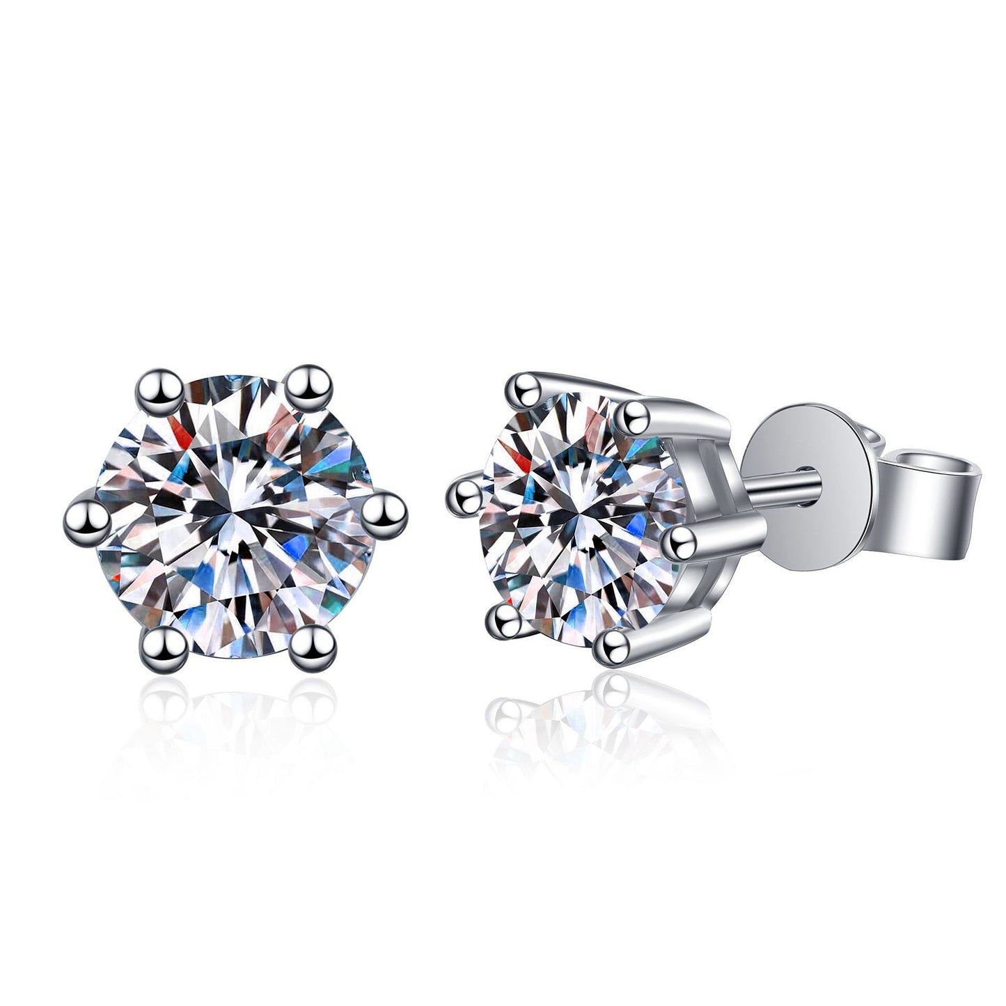 moissanite earrings