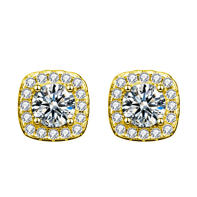 moissanite earrings