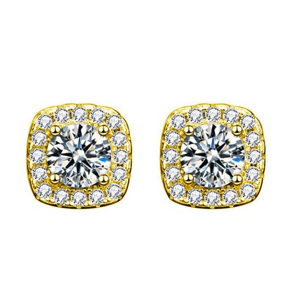 moissanite earrings