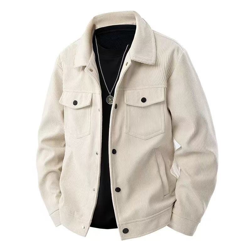 Japanese-style button-down work jacket