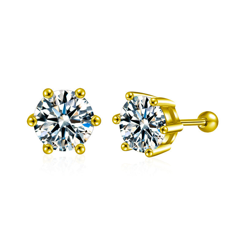 moissanite earrings