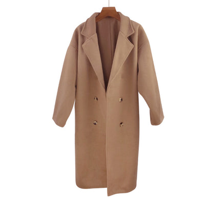 Women's woolen coats for autumn and winter