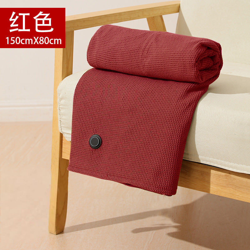 Electric heated outdoor shawl, USB rechargeable blanket, office warming blanket
