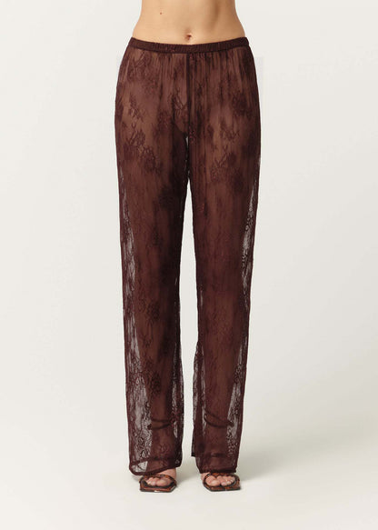 Mesh Horn Trousers Women's