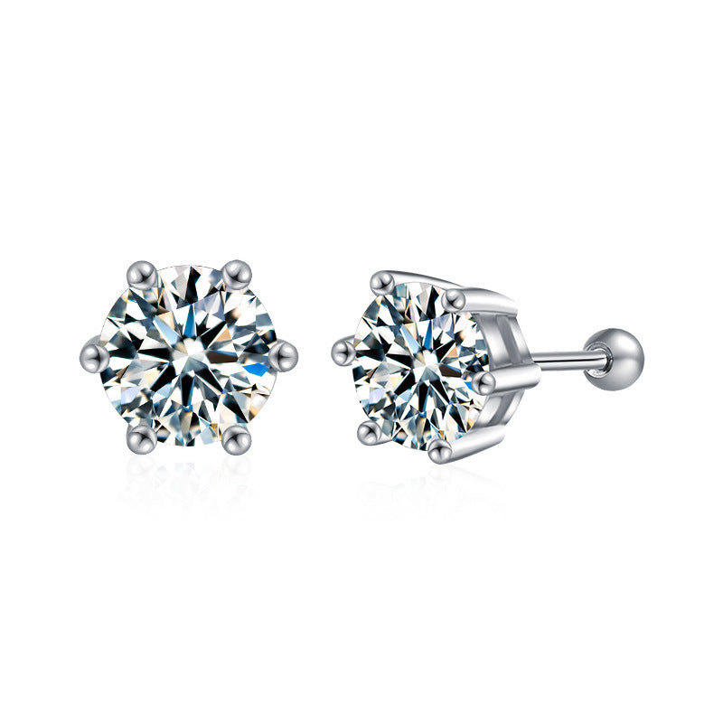 moissanite earrings