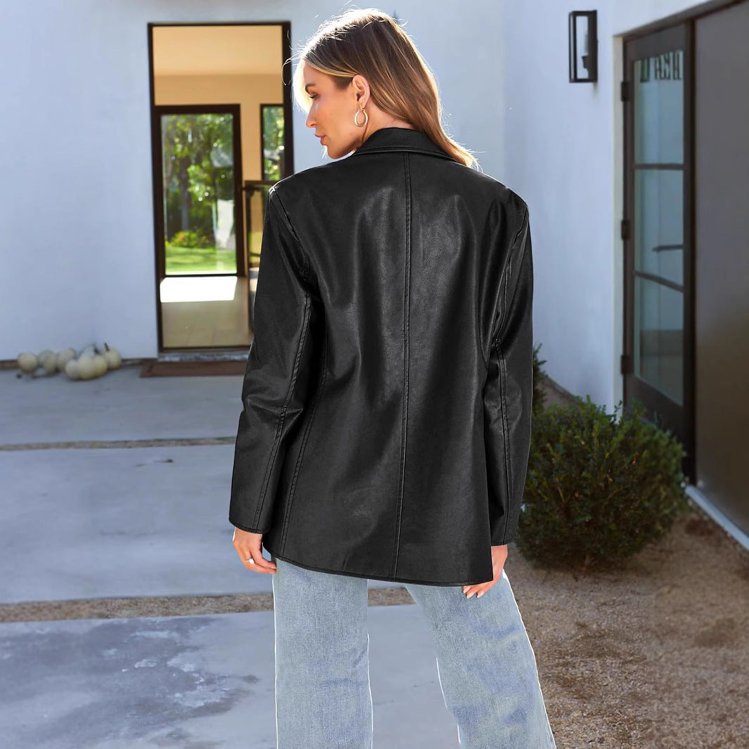 Suits, leather jackets, coats stylish ladies leather coat