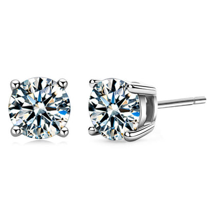 moissanite earrings