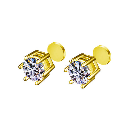 moissanite earrings