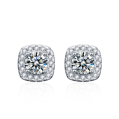 moissanite earrings