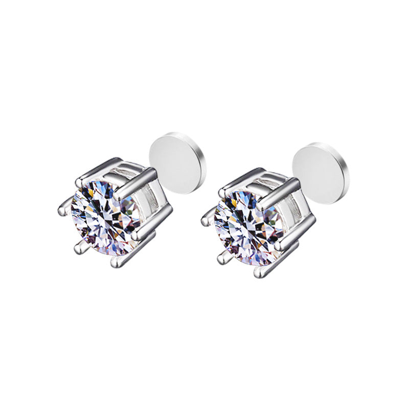 moissanite earrings