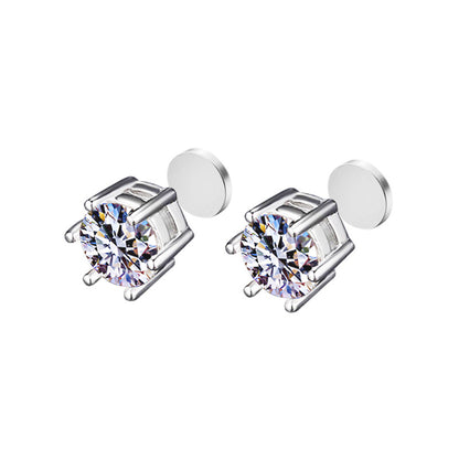 moissanite earrings