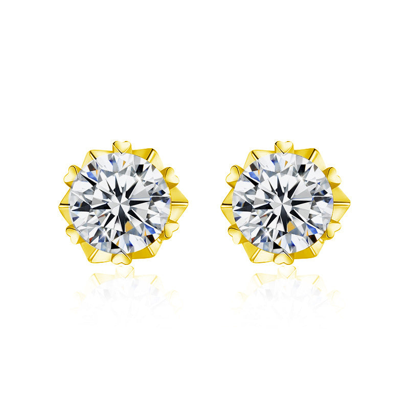 moissanite earrings