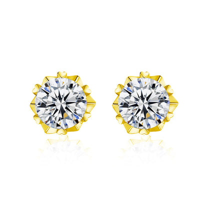 moissanite earrings