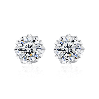 moissanite earrings
