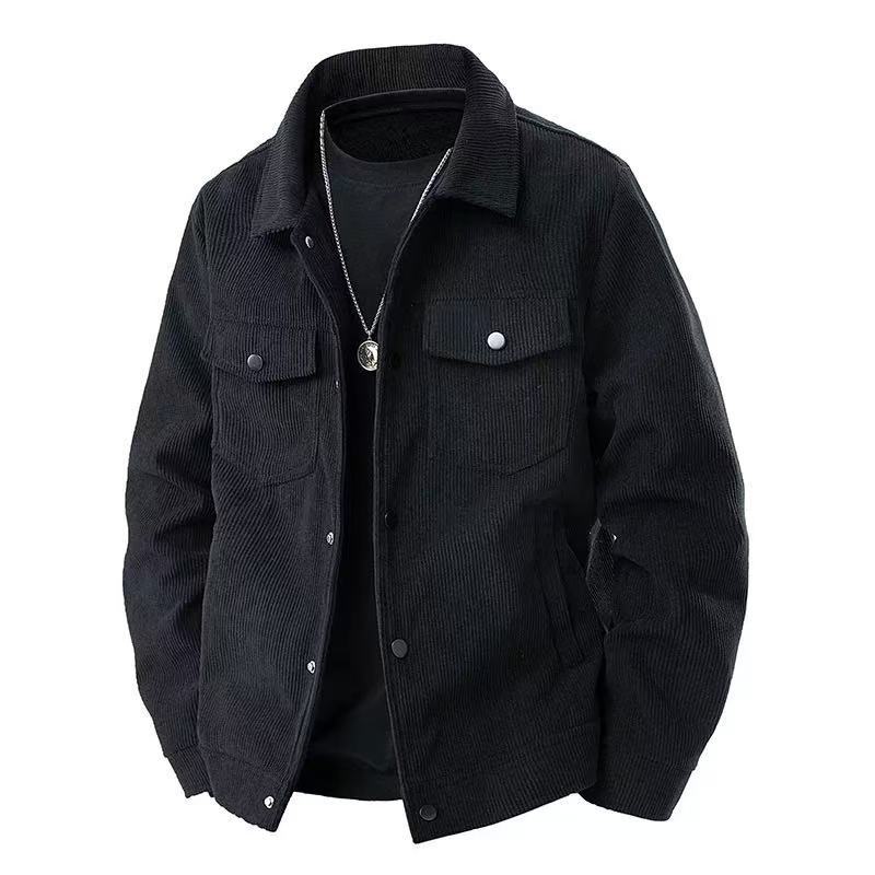 Japanese-style button-down work jacket