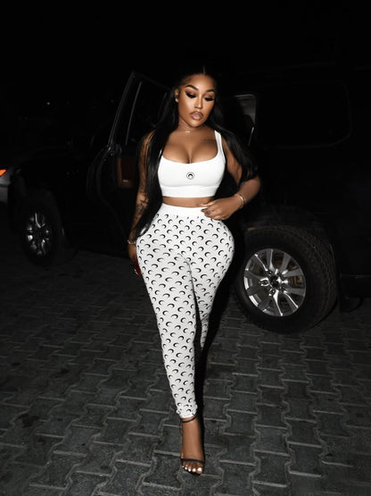 Women's Sleeveless Vest and Trousers Set