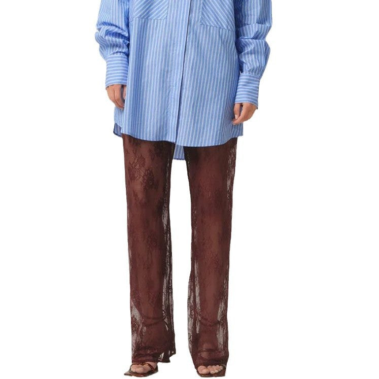 Mesh Horn Trousers Women's