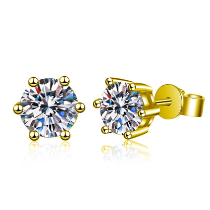 moissanite earrings