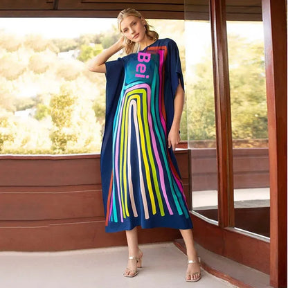 Beach blouses, long robes, vacation dresses and long skirts