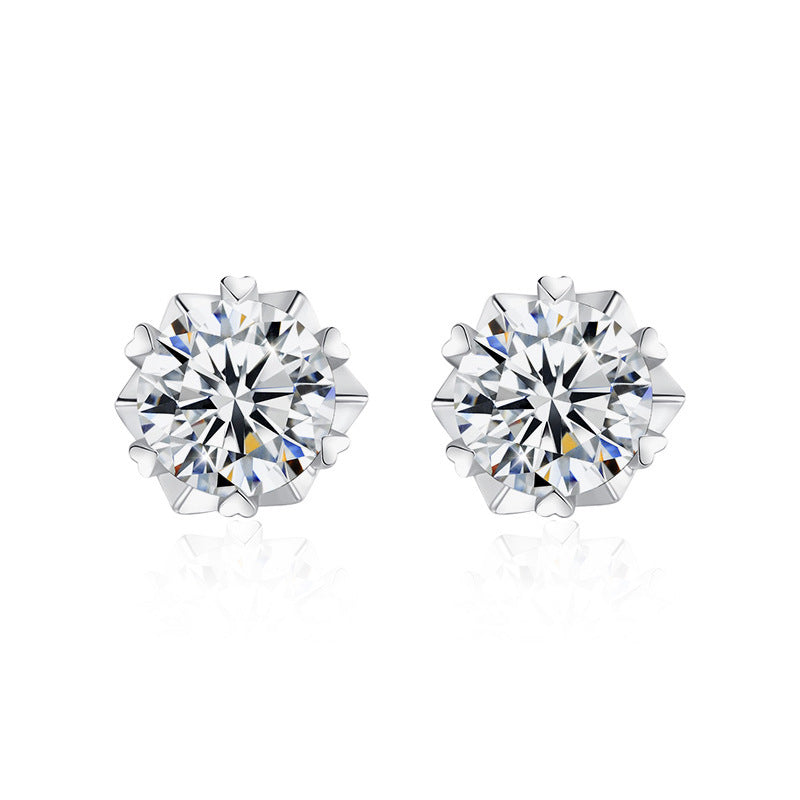 moissanite earrings