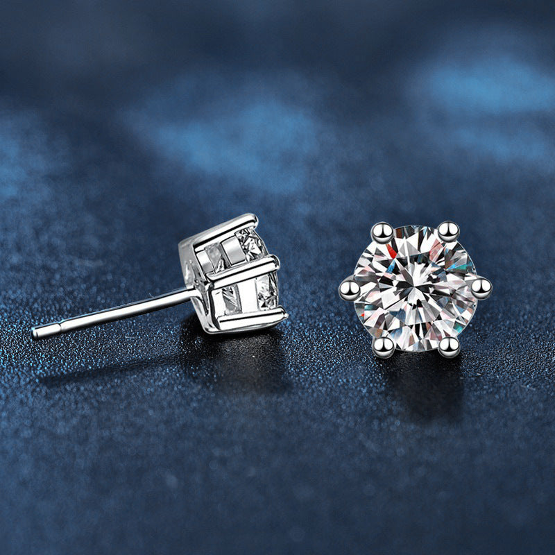 moissanite earrings