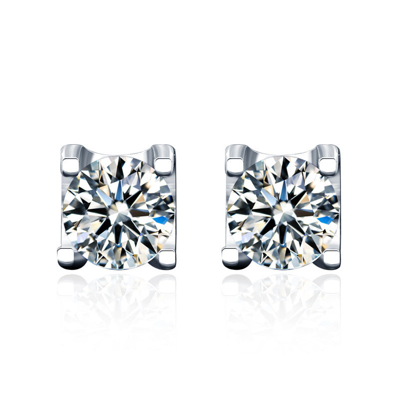 moissanite earrings