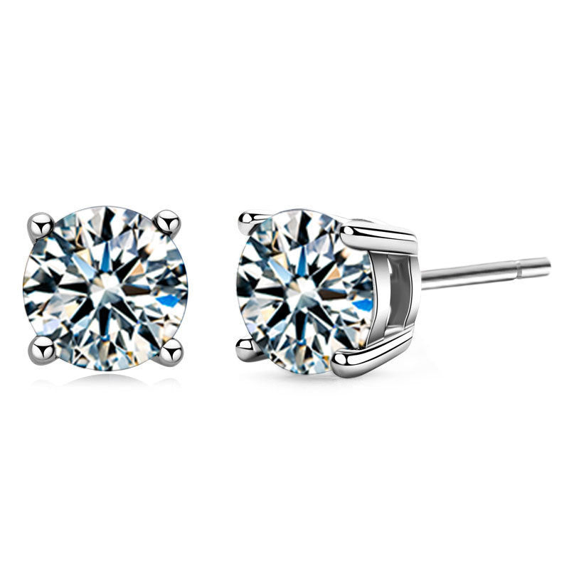 moissanite earrings