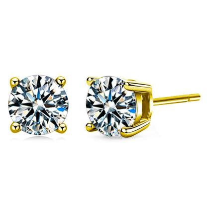 moissanite earrings